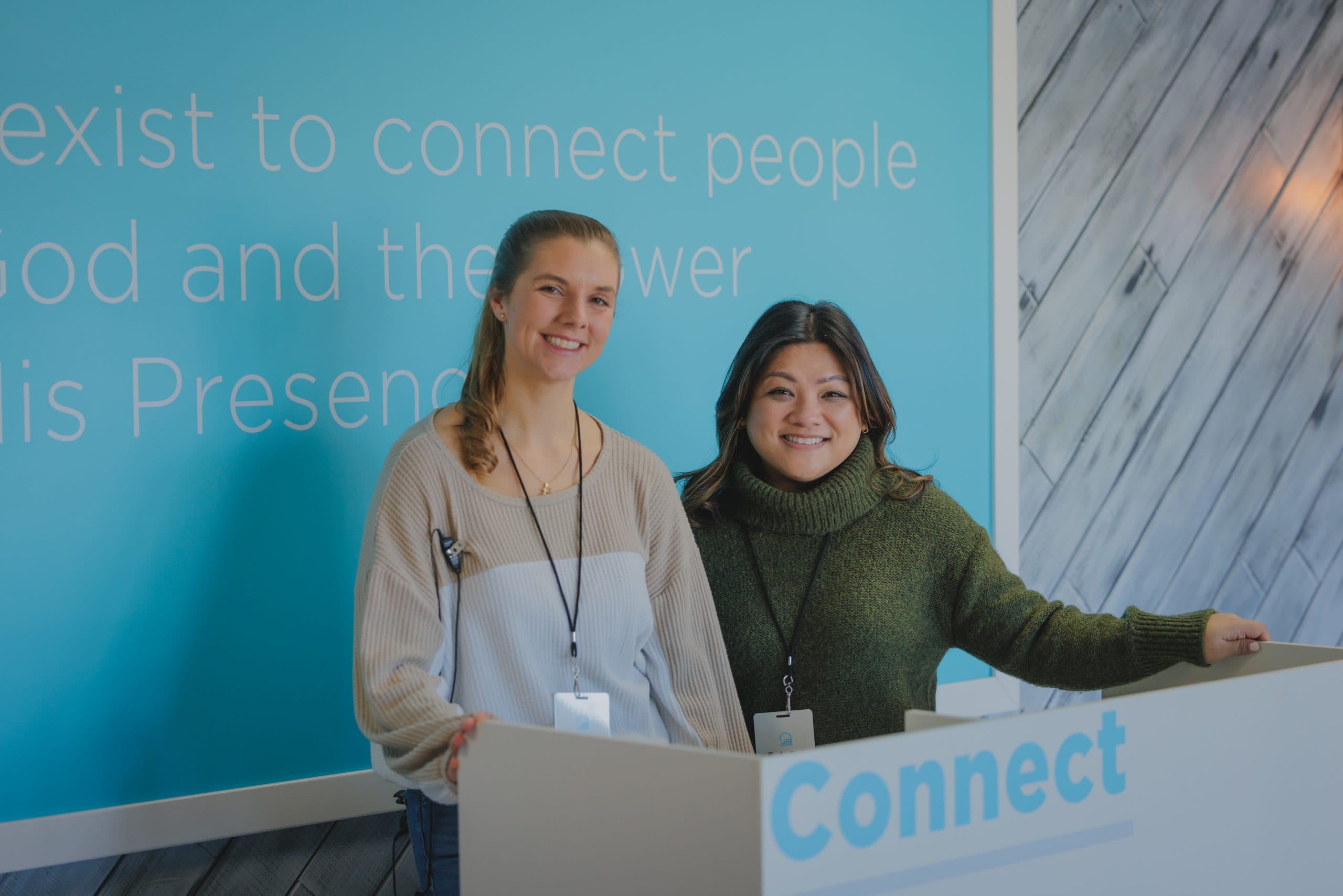 People connecting at East Gate Church
